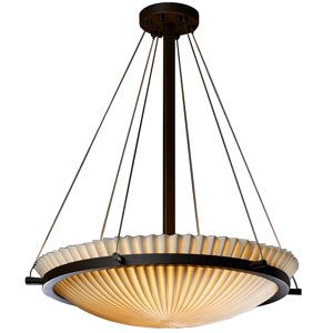 Porcelina Bowl Suspension by Justice Design Group - Starlight Lighting USA and Canada
